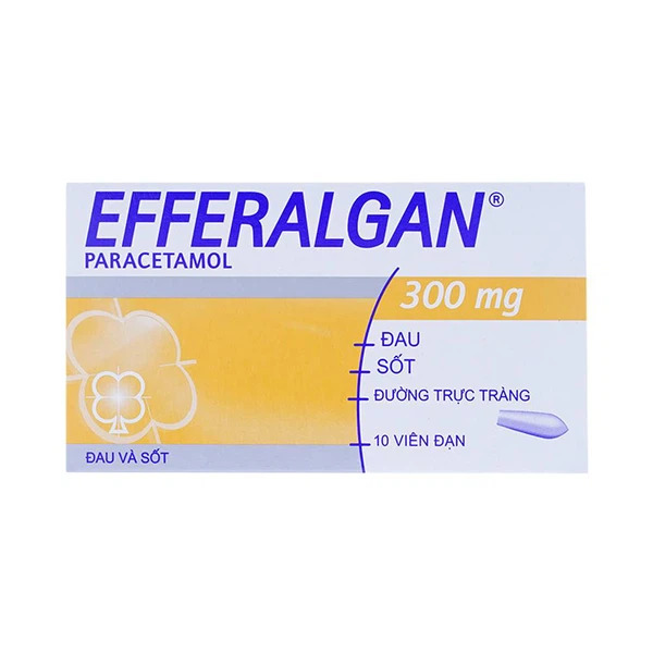 Thuốc Efferalgan 300mg Bristol điều trị đau đầu, cúm, đau răng