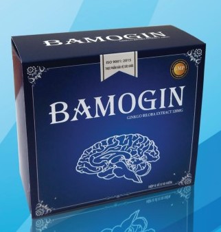 Viên uống Bamogin Thành Công tăng cường tuần hoàn não (60 viên)