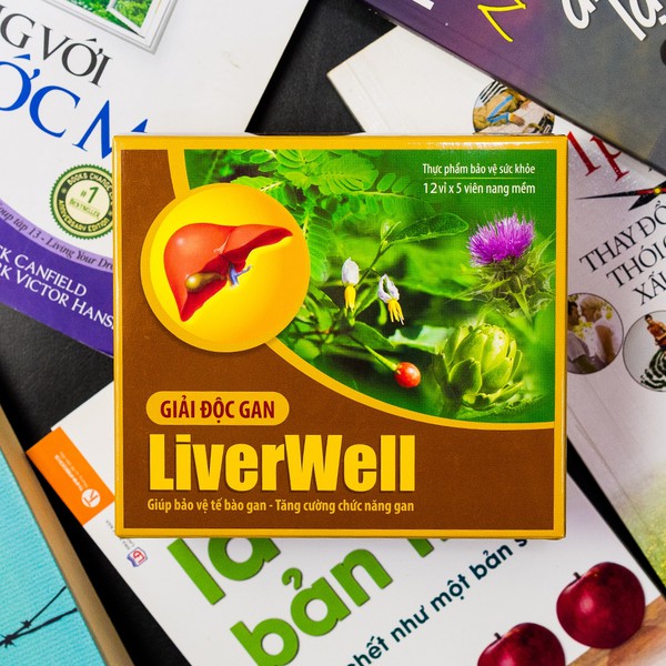 Viên uống LiverWell Navi hỗ trợ mát gan, giải độc, bảo vệ gan (60 viên)